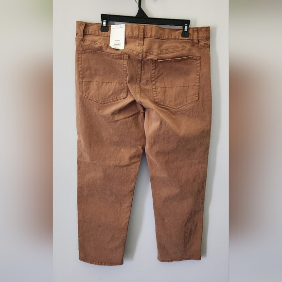👖 Men’s Brown Straight-Leg Jeans – Size 36x30, Free Assembly, 5-Pocket Style - Picture 8 of 14